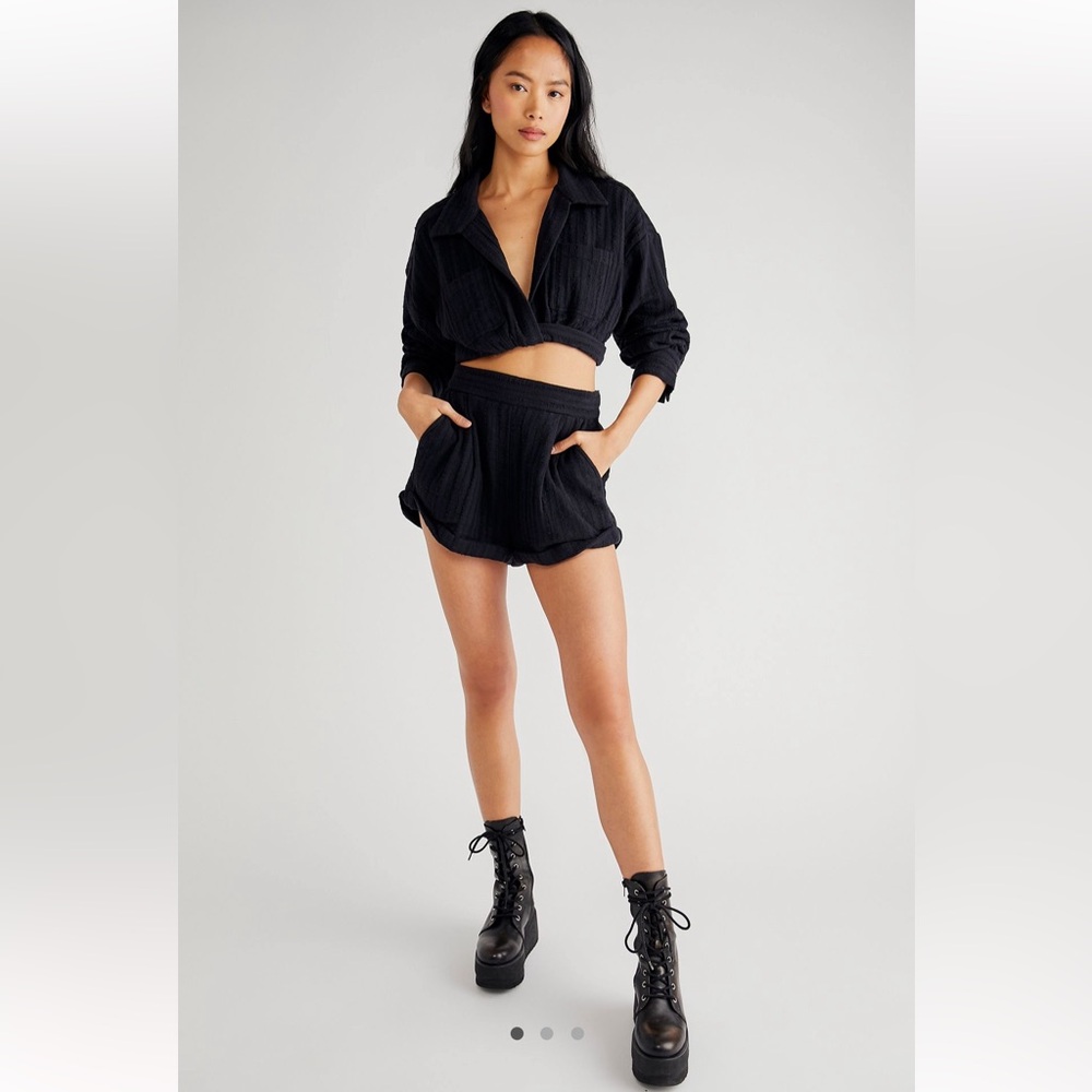 Free People Stay Cool Set in Black